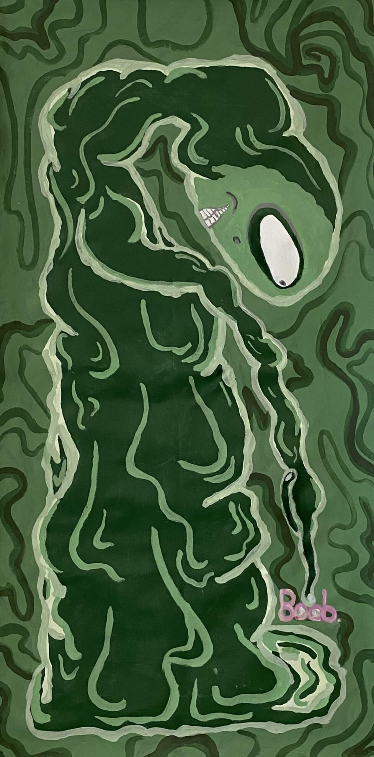 Acrylic on canvas, 1050 mm x 600 mm